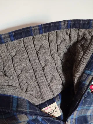 Cappotto donna Smash blu e grigio