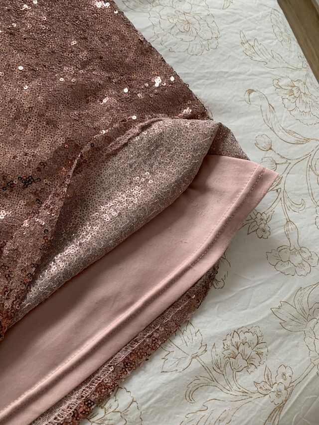 Vestido fiesta lentejuelas KIABI Talla S