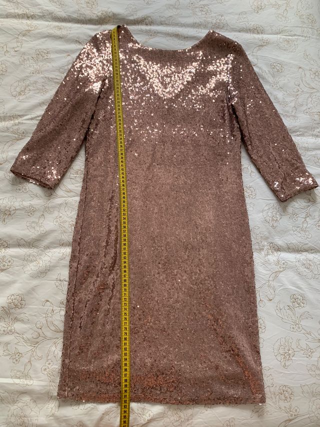 Vestido fiesta lentejuelas KIABI Talla S