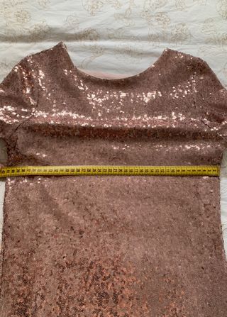 Vestido fiesta lentejuelas KIABI Talla S