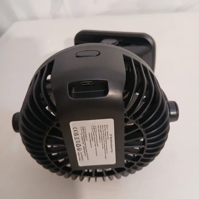 Mini ventilatore con pinza