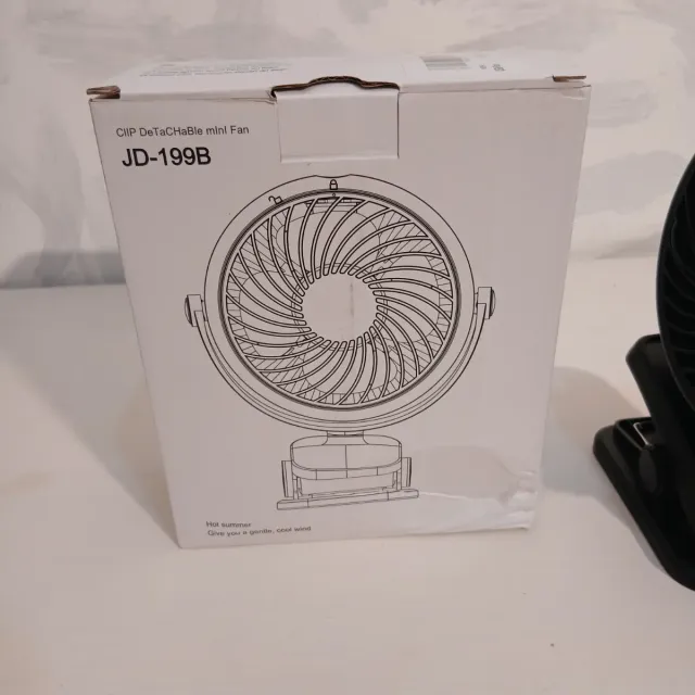 Mini ventilatore con pinza