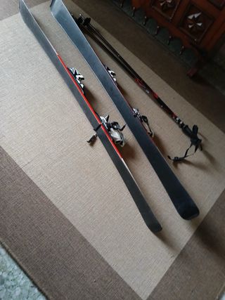 Esquís Rossignol Hero 150 + bastones