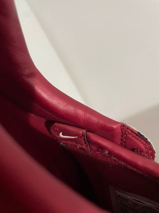 Zapatillas Nike Total 90 Plata y Rojo