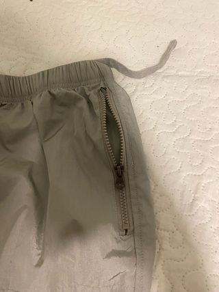 Stone Island Pantalones Chubasquero Talla M Gris