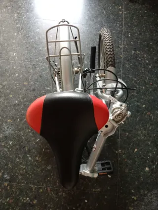 Bicicleta Plegable Plata - Buen Estado