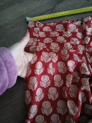 Conjunto verano blusa y pantalón estampado