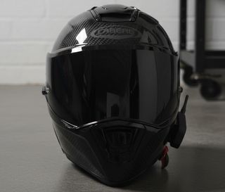 Casco Caberg Fibra Carbono + Intercomunicador