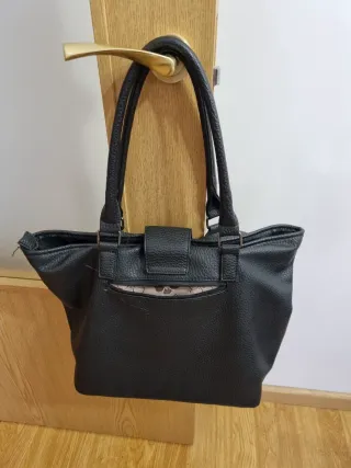 2 Carteras Mujer Negro y Marrón