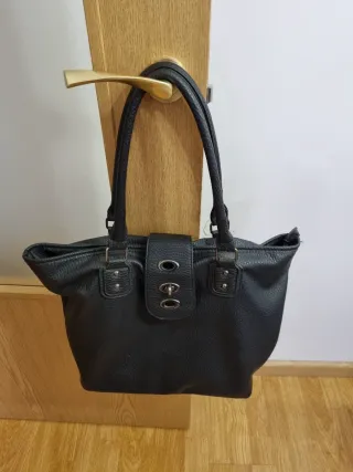 2 Carteras Mujer Negro y Marrón