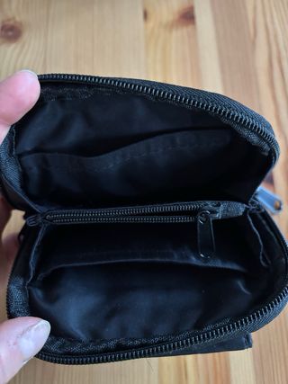 Monedero/Tarjetero Negro Free Coast