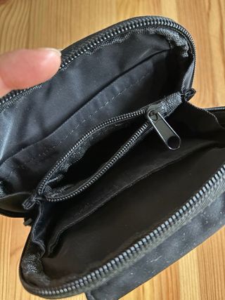 Monedero/Tarjetero Negro Free Coast