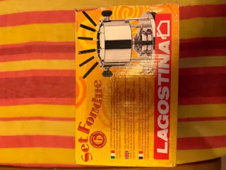 Set Fondue LAGOSTINA Acciaio Inox 18/10