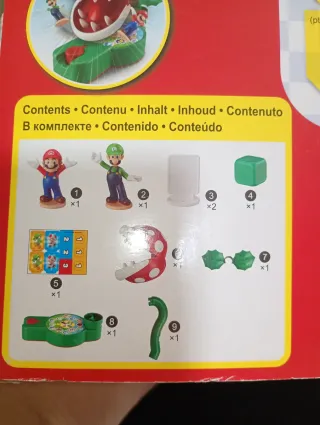 Juego de mesa Super Mario Piranha Plant Escape