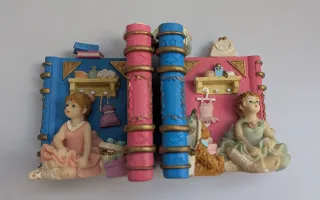 Supporti per libri decorativi da ballerina