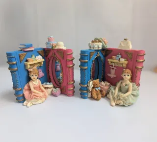 Supporti per libri decorativi da ballerina