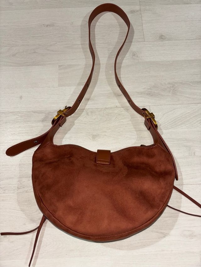 Borsa a tracolla in camoscio Tessa - JW PEI