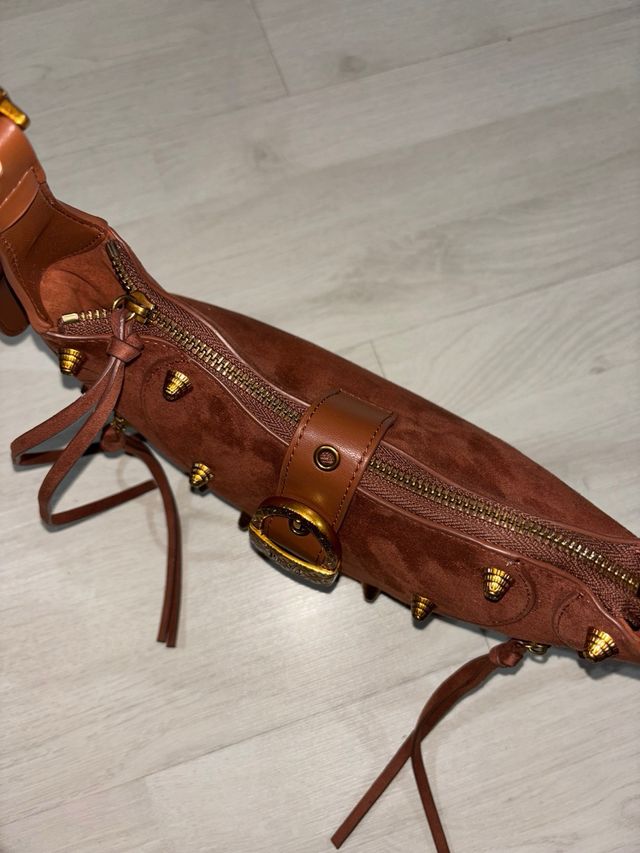 Borsa a tracolla in camoscio Tessa - JW PEI