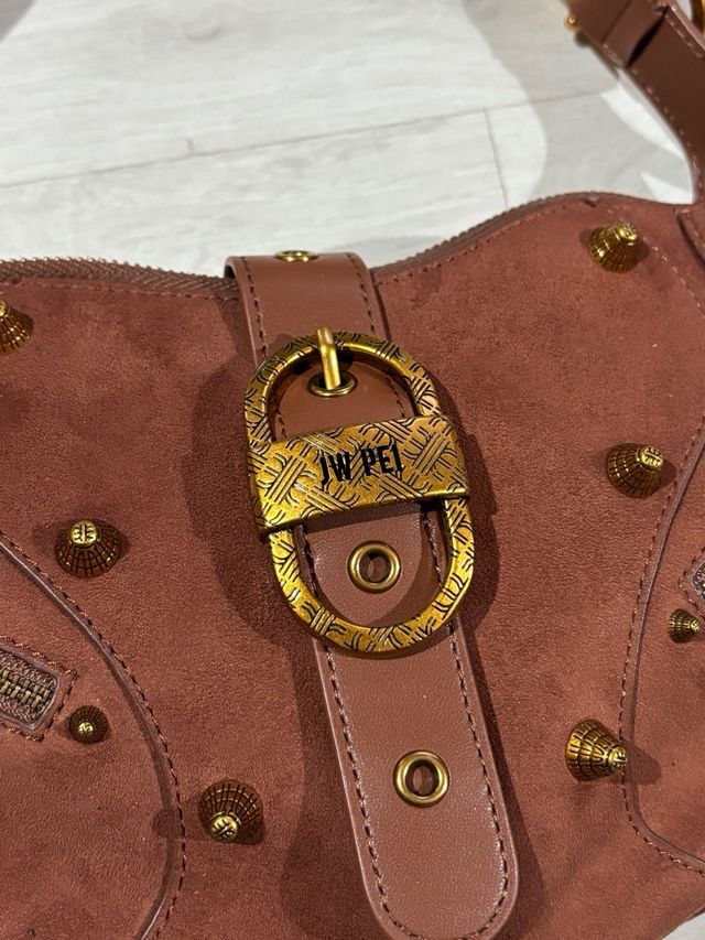 Borsa a tracolla in camoscio Tessa - JW PEI