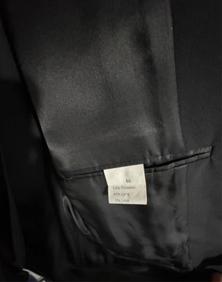 Traje marca easy wear Negro Talla 50