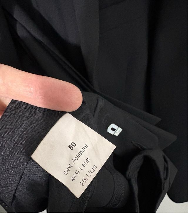 Traje marca easy wear Negro Talla 50