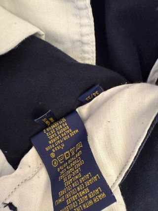 Pantalón chino azul Polo Ralph Lauren  T 34/32