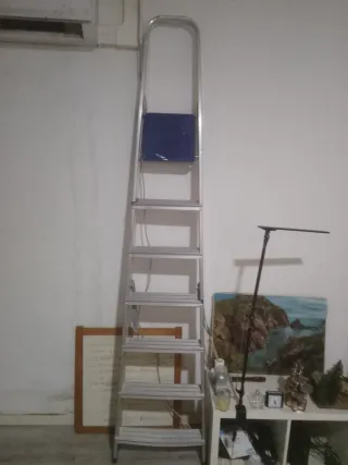 Escalera aluminio 7 peldaños tlf 632211002