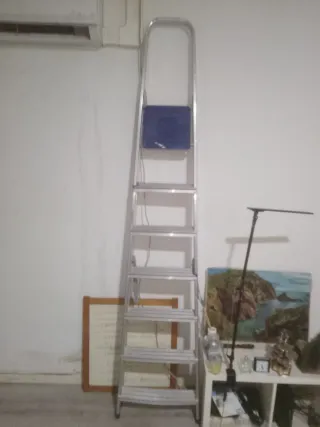 Escalera aluminio 7 peldaños tlf 632211002