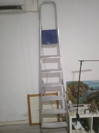 Escalera aluminio 7 peldaños tlf 632211002