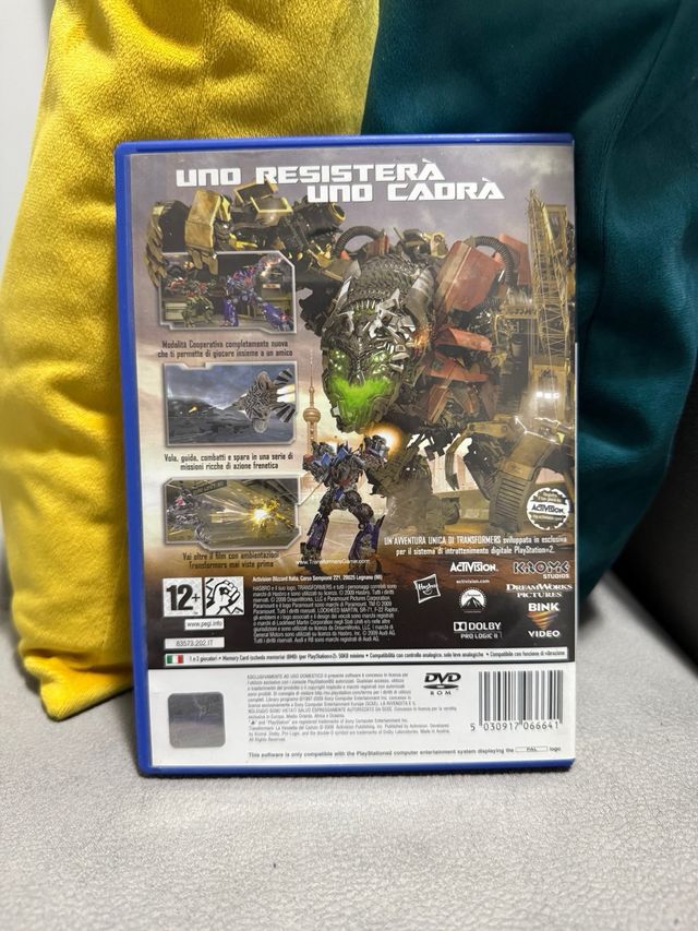 Transformers La Vendetta del Caduto PS2