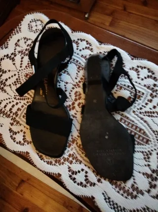 Sandalias negras Jaime Mascaró