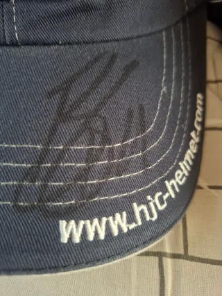 4 Cappellini Autografati Dovizioso, Márquez, Spies