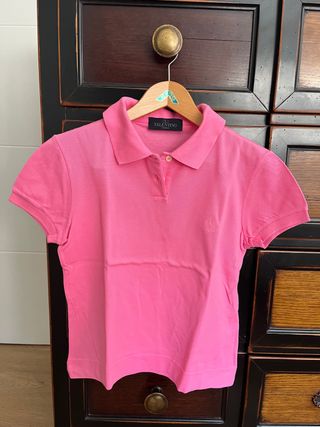Polo Valentino Jeans Rosa Talla M