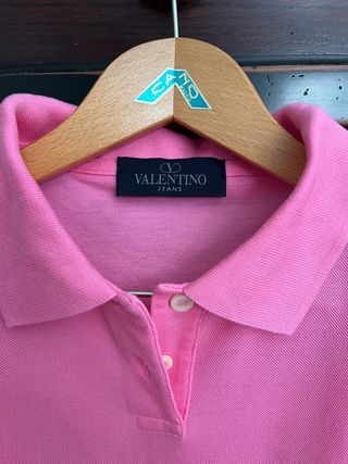 Polo Valentino Jeans Rosa Talla M