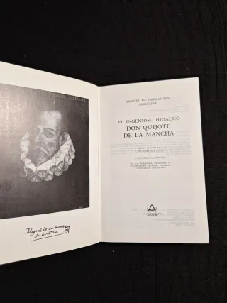 Miguel de Cervantes. Don Quijote de la Mancha
