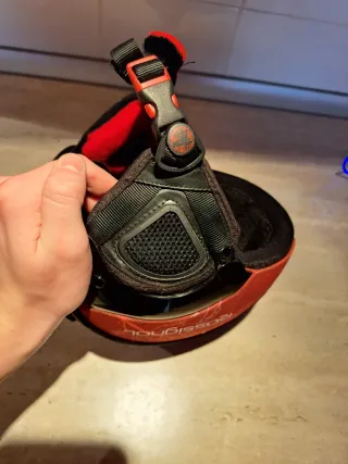 Casco sci Rossignol Junior Nero/Rosso