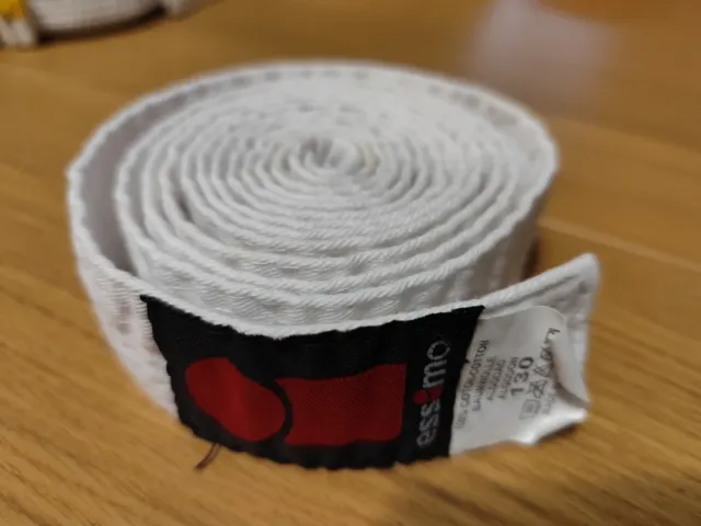 Cinturón Judo Essimo Blanco 130