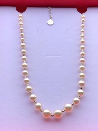 Collar Majorica Perlas 6 y 10mm Lyra