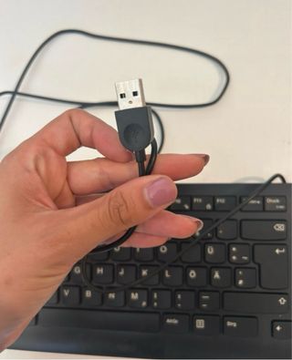 Tastiera Lenovo USB Nera