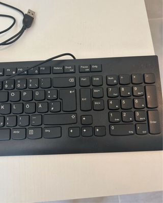 Tastiera Lenovo USB Nera