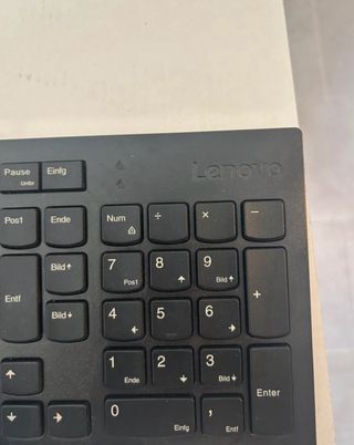 Tastiera Lenovo USB Nera