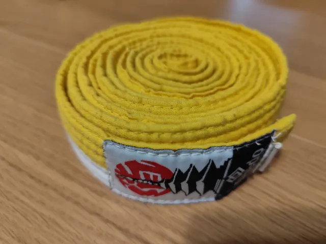 Cinturón de Judo Amarillo