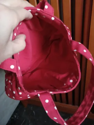 Bolso de niña con lunares
