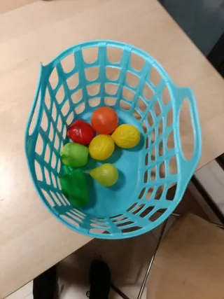 Cocina de juguete con accesorios