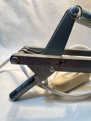 Flexo Luxo Vintage Metal Gris