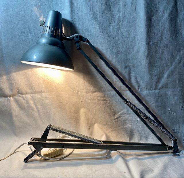 Flexo Luxo Vintage Metal Gris