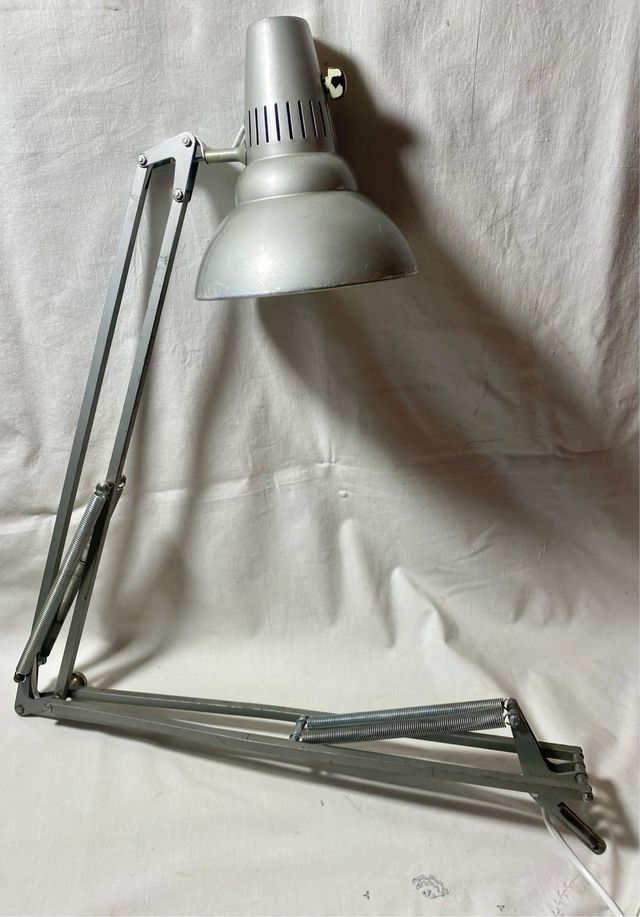 Flexo Luxo Vintage Metal Gris