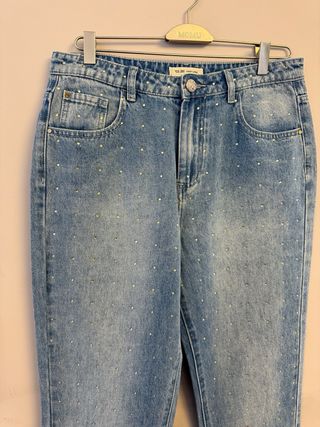 Vaqueros Yes Zee mujer con brillantes