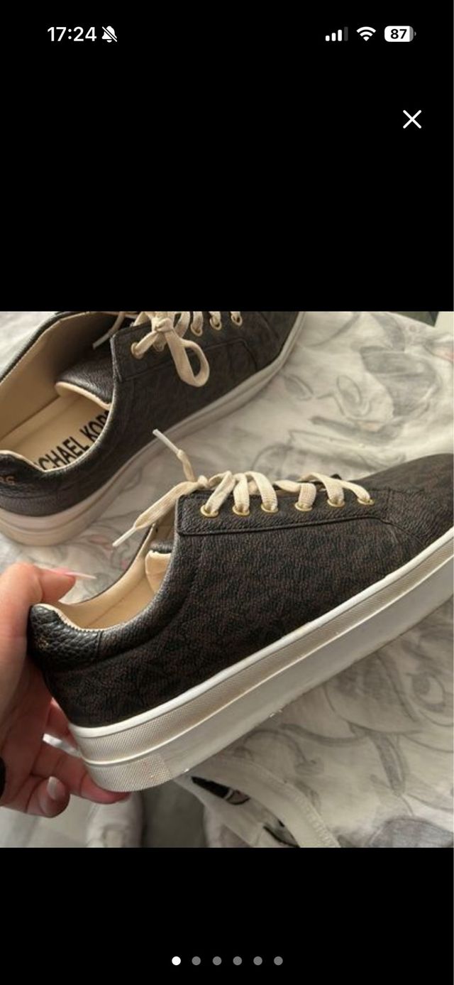 Zapatillas Michael Kors Marrones Beige
