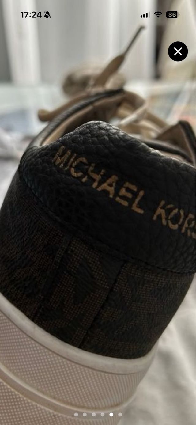 Zapatillas Michael Kors Marrones Beige